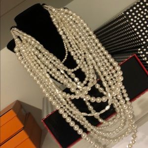 Pearl necklace from Chicos